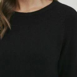 Oxmo OXMAREEN - Vestido De Punto - Black, Mujer -Oxmo tienda en línea 9353214d6668456287f97ac4c3f0a73d