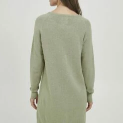 Oxmo OXMAREEN - Vestido De Punto - Vetiver Melange, Mujer -Oxmo tienda en línea 93782db7220642eda51dabb1620bc146