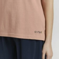 Oxmo PINALA - Camiseta Básica - Mahogany Rose , Mujer -Oxmo tienda en línea 962c7b02c9174e3ba27356a431a9846f