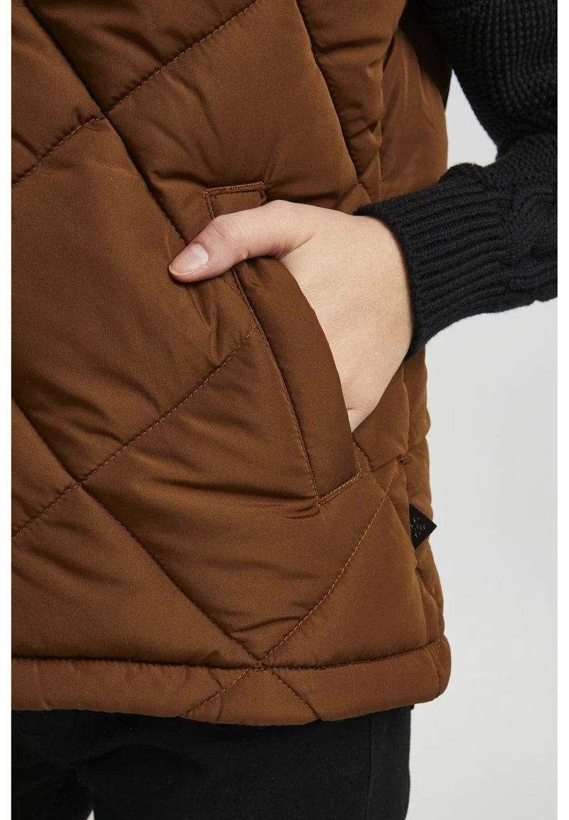 Oxmo OXSTANA - Chaleco - Tortoise Shell , Mujer 5 Oxmo OXSTANA - Chaleco - Tortoise Shell , Mujer - Imagen 5