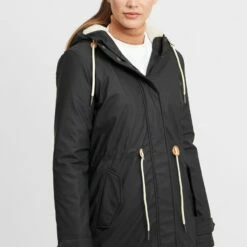 Oxmo OXJOLINA - Parka - Black , Mujer