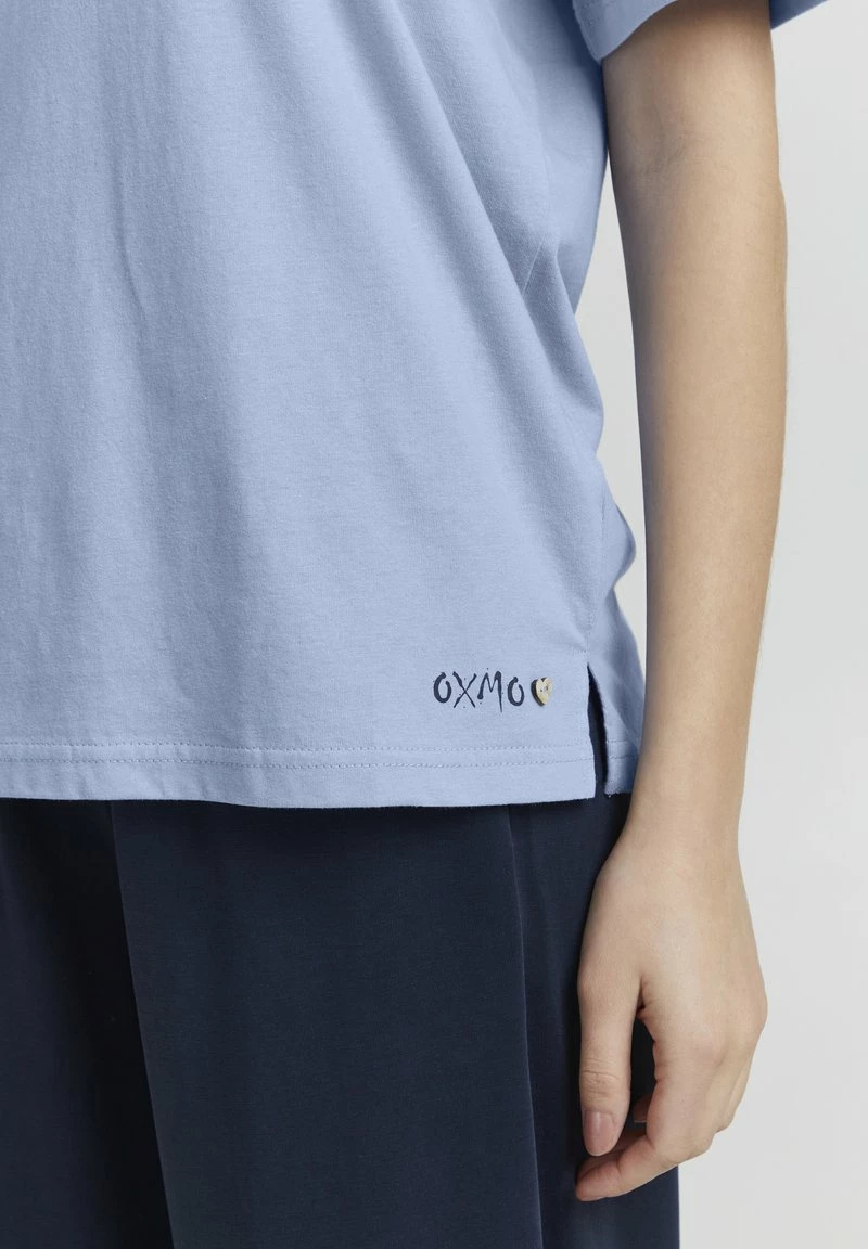 Oxmo PINALA - Camiseta Básica - Bel Air Blue, Mujer 5 Oxmo PINALA - Camiseta Básica - Bel Air Blue, Mujer - Imagen 5