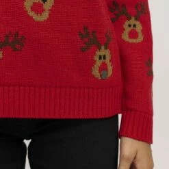 Oxmo OXCHRISTEL - Jersey De Punto - Chinese Red, Mujer 10 Oxmo OXCHRISTEL - Jersey De Punto - Chinese Red, Mujer -Oxmo tienda en línea 972f7c9a68274c73b3b78afb236b23bb