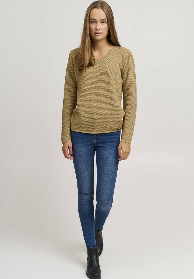 Oxmo OXHANNA - Jersey De Punto - Kelp , Mujer 2 Oxmo OXHANNA - Jersey De Punto - Kelp , Mujer - Imagen 2