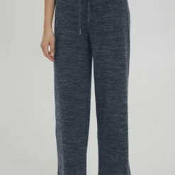 Oxmo OXBERENICE - Pantalones Deportivos - Total Eclipse Melange , Mujer