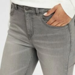 Oxmo OXLENNA - Vaqueros Boyfriend - Grey Denim , Mujer -Oxmo tienda en línea 9893cde09dff460ead93859406667858