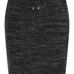 Oxmo BIRGA - Falda De Tubo - Dark Grey Melange , Mujer -Oxmo tienda en línea 99006cee852646e790acbea299ab6eda