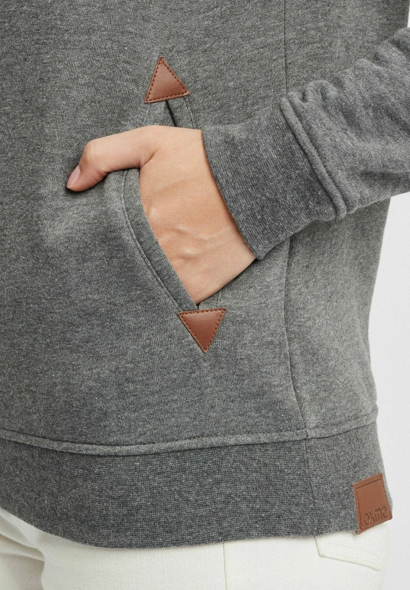 Oxmo OXVICKY - Jersey Con Capucha - Grey Mel , Mujer 5 Oxmo OXVICKY - Jersey Con Capucha - Grey Mel , Mujer - Imagen 5