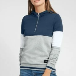 Oxmo OXOMARA - Jersey Con Capucha - Insignia Blue , Mujer