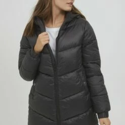 Oxmo OXTABATA - Abrigo De Invierno - Black , Mujer