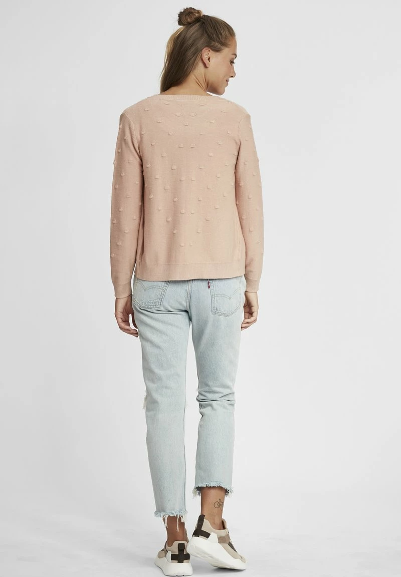 Oxmo OXKALOTTA - Chaqueta De Punto - Mahogany Rose , Mujer 3 Oxmo OXKALOTTA - Chaqueta De Punto - Mahogany Rose , Mujer - Imagen 3