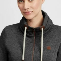 Oxmo OXVICKY - Sudadera Con Cremallera - Dar Grey M , Mujer -Oxmo tienda en línea 9db2bcba761c4fd4a2649211fe712723