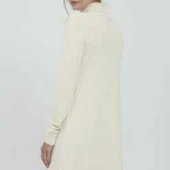 Oxmo WINALA - Vestido De Punto - Oyster Grey Melange , Mujer -Oxmo tienda en línea 9e6fbe574d524e96b981e9d9bb9fbe01