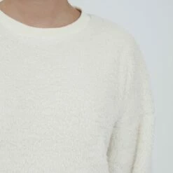 Oxmo OXANNICA - Jersey De Punto - Cloud Dancer , Mujer -Oxmo tienda en línea 9ec9b54757c1411ab9f7516f1b6c06c4