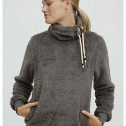 Oxmo OXANNIKI - Jersey Con Capucha - Grey , Mujer