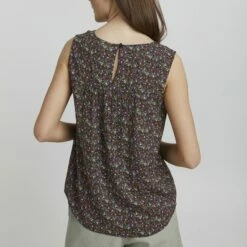 Oxmo OXESJA - Blusa - Burnt Orange Mix , Mujer -Oxmo tienda en línea 9f8a49acb6cf4ab2bf19903caf23fb57