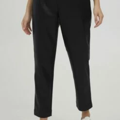 Oxmo PAULIA - Pantalones - Black , Mujer