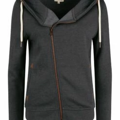Oxmo OXVICKY - Sudadera Con Cremallera - Dar Grey M, Mujer -Oxmo tienda en línea a057c40071ae47d693aae69b80020fb7