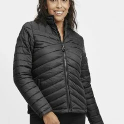 Oxmo OXLEPPA - Chaqueta De Entretiempo - Black , Mujer