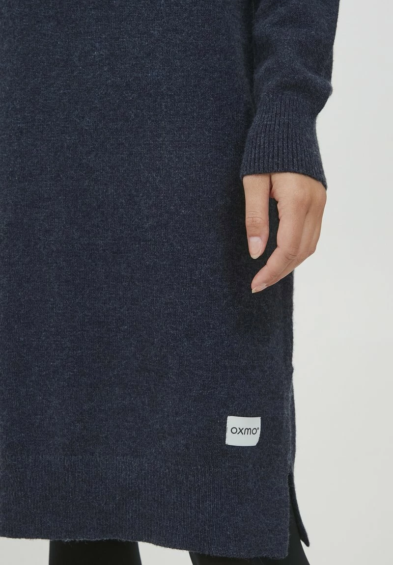 Oxmo OXMAREEN - Vestido De Punto - Total Eclipse Melange, Mujer 5 Oxmo OXMAREEN - Vestido De Punto - Total Eclipse Melange, Mujer - Imagen 5