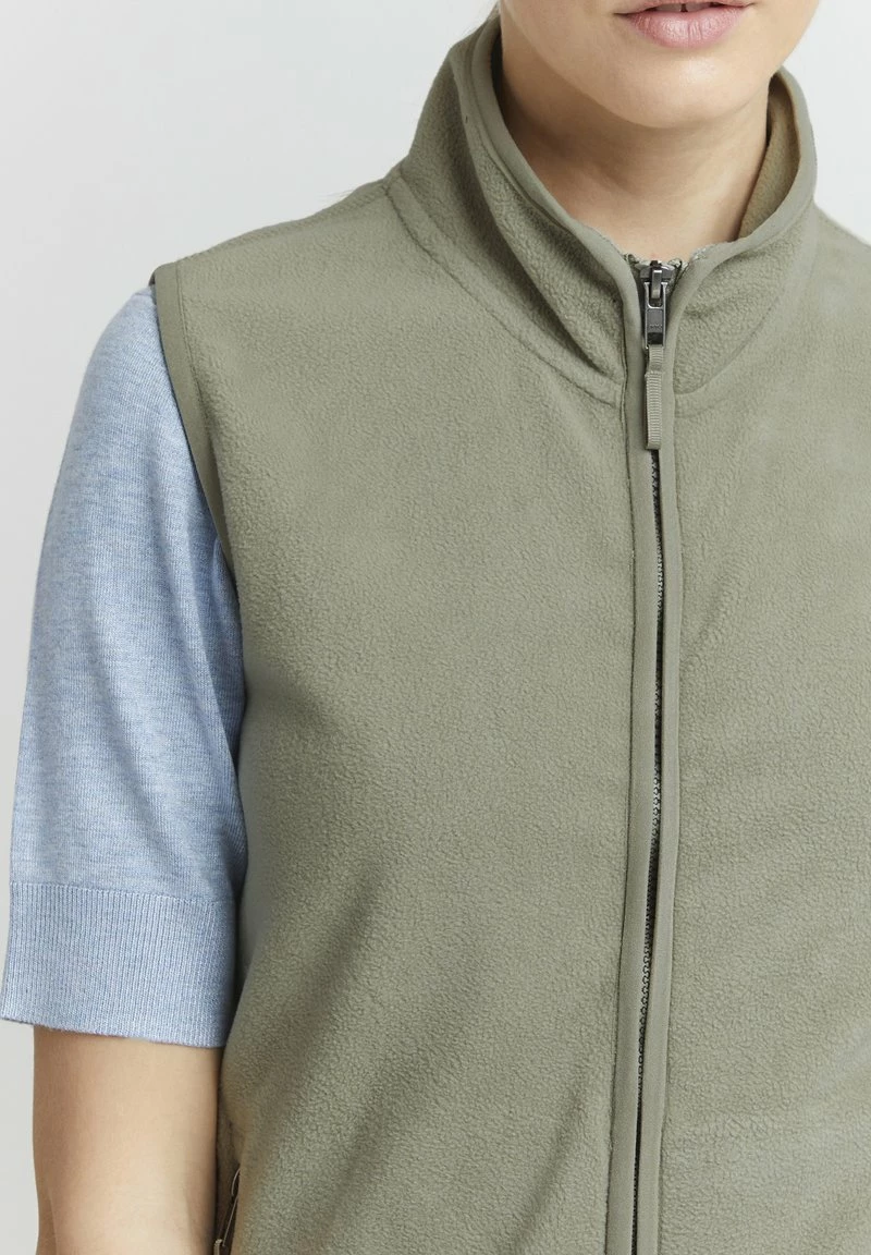 Oxmo RAGNARA - Chaleco - Seagrass , Mujer 4 Oxmo RAGNARA - Chaleco - Seagrass , Mujer - Imagen 4