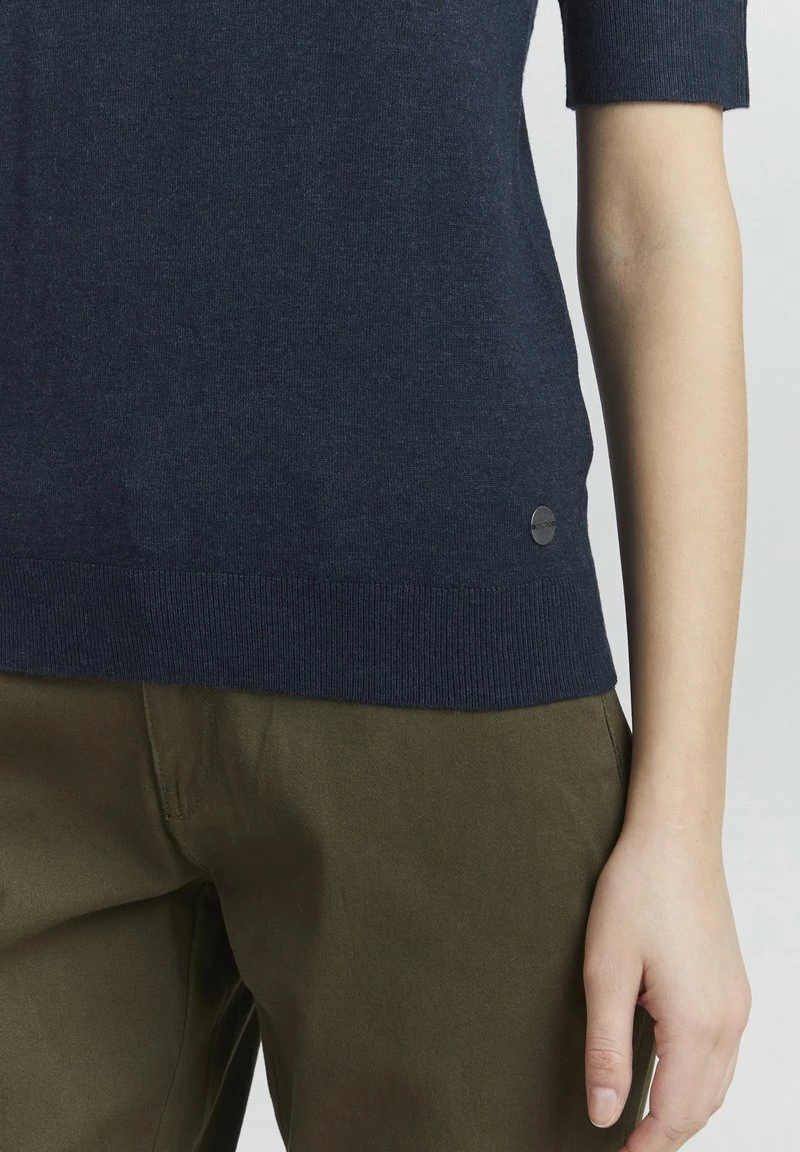 Oxmo OXHELIN - Camiseta Básica - Total Eclipse Melange , Mujer 5 Oxmo OXHELIN - Camiseta Básica - Total Eclipse Melange , Mujer - Imagen 5