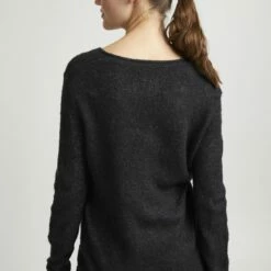 Oxmo OXILVA - Jersey De Punto - Dark Grey Melange, Mujer -Oxmo tienda en línea a1783efea4674c8ebaaffda599736043