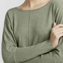 Oxmo OXHERDIS - Jersey De Punto - Seagrass Melange, Mujer -Oxmo tienda en línea a27d16b827944f95be1de4ef8bd3e69d