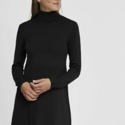 Oxmo OXWINALA - Vestido De Punto - Black, Mujer