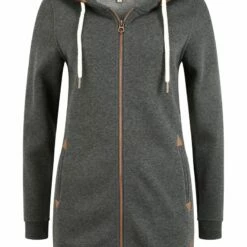 Oxmo OXVICKY - Sudadera Con Cremallera - Dar Grey M , Mujer -Oxmo tienda en línea a3b3d76176414f5ba17fff48c395a61a