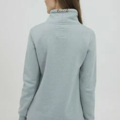Oxmo OXVILMA - Sudadera - Goblin Blue Melange, Mujer -Oxmo tienda en línea a3c6f82b5af1413d88038ebda0c8a2ff