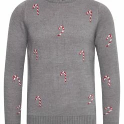 Oxmo OXCHRISTEL - Jersey De Punto - Medium Grey Melange, Mujer -Oxmo tienda en línea a4da331f5742494a877192502250750f