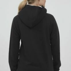 Oxmo OXJULIA - Jersey Con Capucha - Black Teddy , Mujer -Oxmo tienda en línea a612e61e53214d9dbde2341b53eddba6