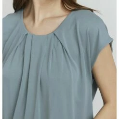 Oxmo BJALLA - Camiseta Estampada - Blue , Mujer -Oxmo tienda en línea a6f96d05fa9b4af2b3987a7034922099