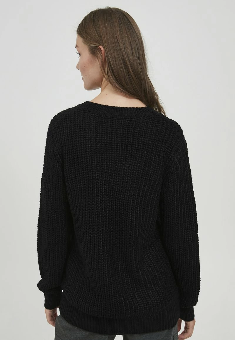 Oxmo OXLAVEA - Jersey De Punto - Black , Mujer 3 Oxmo OXLAVEA - Jersey De Punto - Black , Mujer - Imagen 3