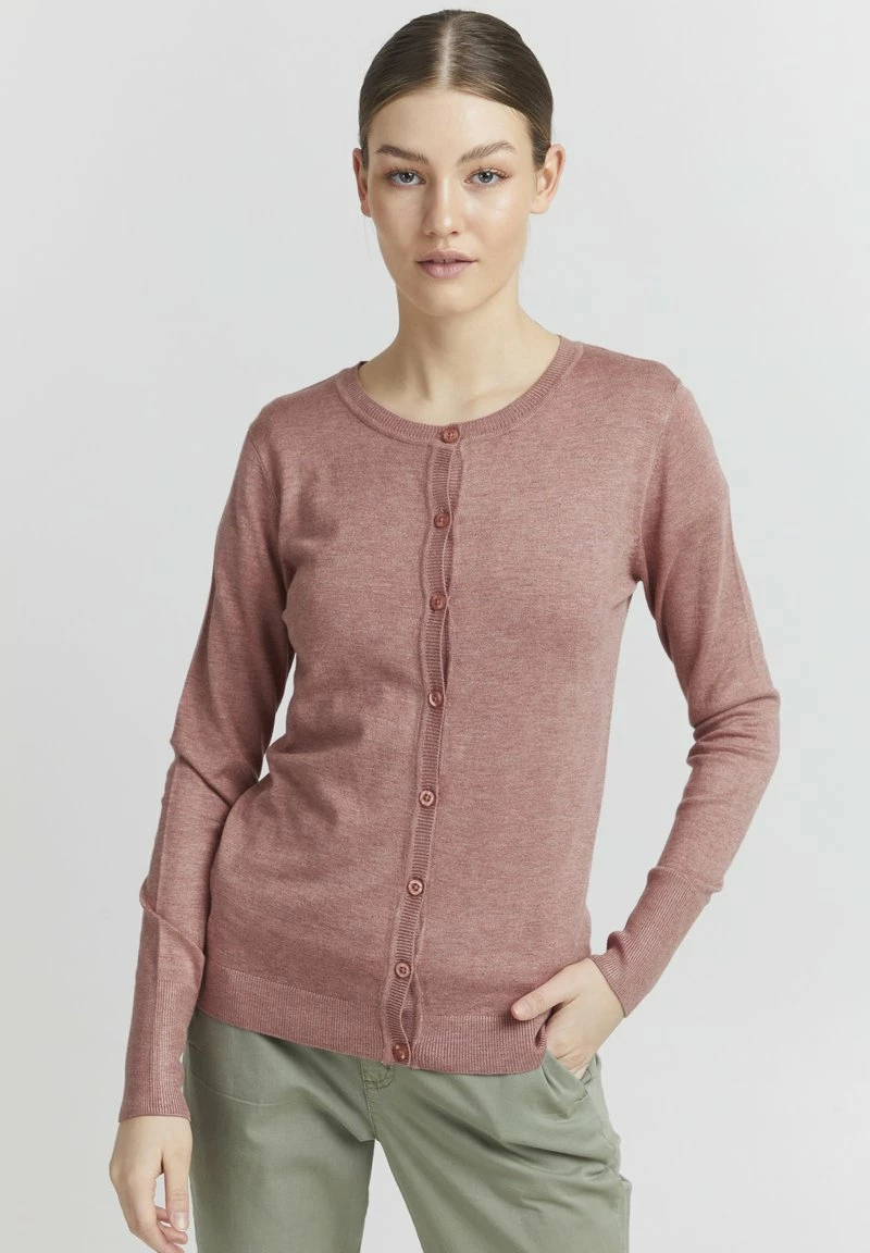 Oxmo Chaqueta De Punto - Ash Rose Melange , Mujer 1 Oxmo Chaqueta De Punto - Ash Rose Melange , Mujer