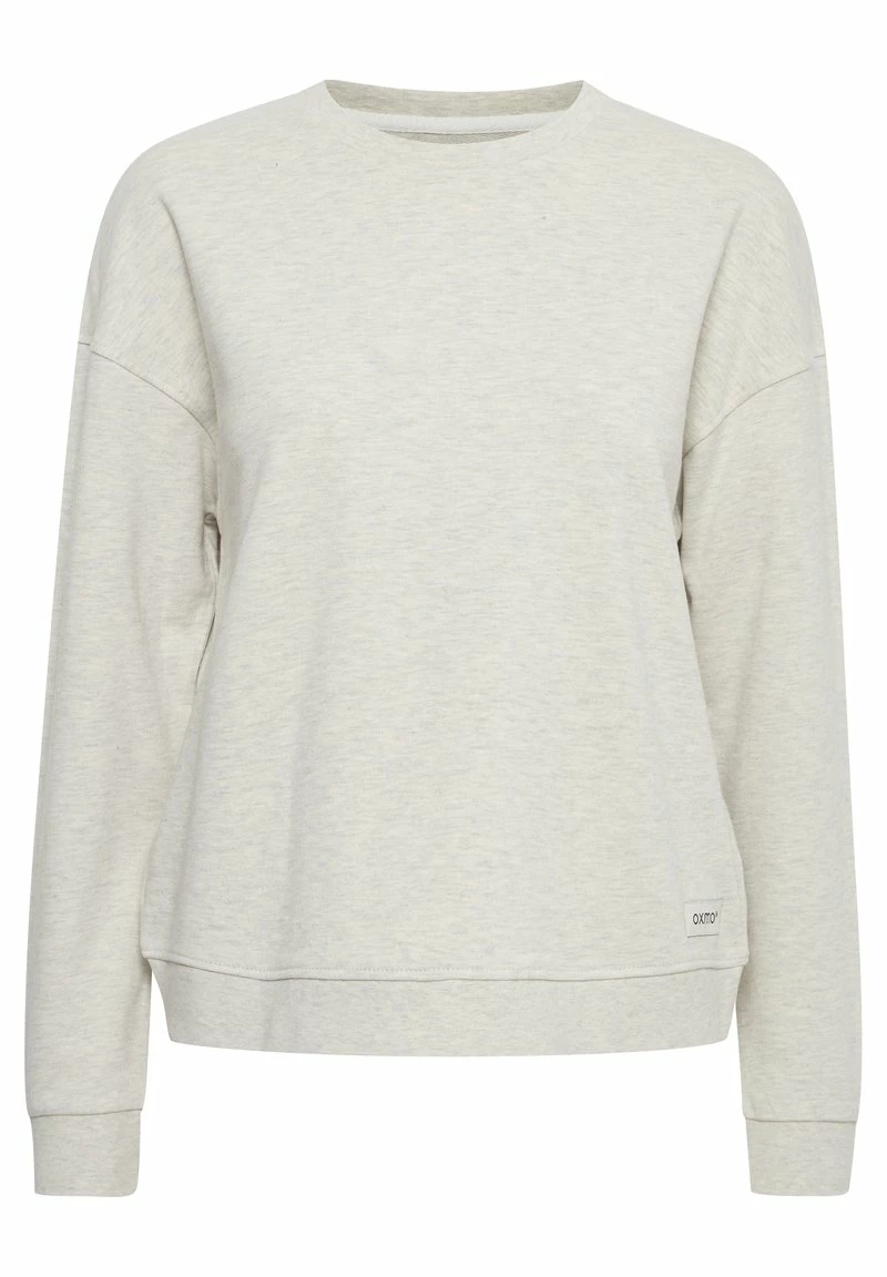 Oxmo OXGRYNET - Sudadera - Oyster Grey Melange, Mujer 6 Oxmo OXGRYNET - Sudadera - Oyster Grey Melange, Mujer - Imagen 6