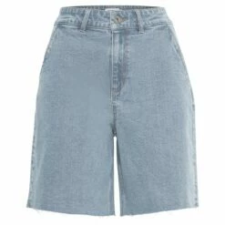 Oxmo Shorts Vaqueros - Light Blue Denim , Mujer -Oxmo tienda en línea a9cfd32a51bd4b75a18a12e5ba82d147