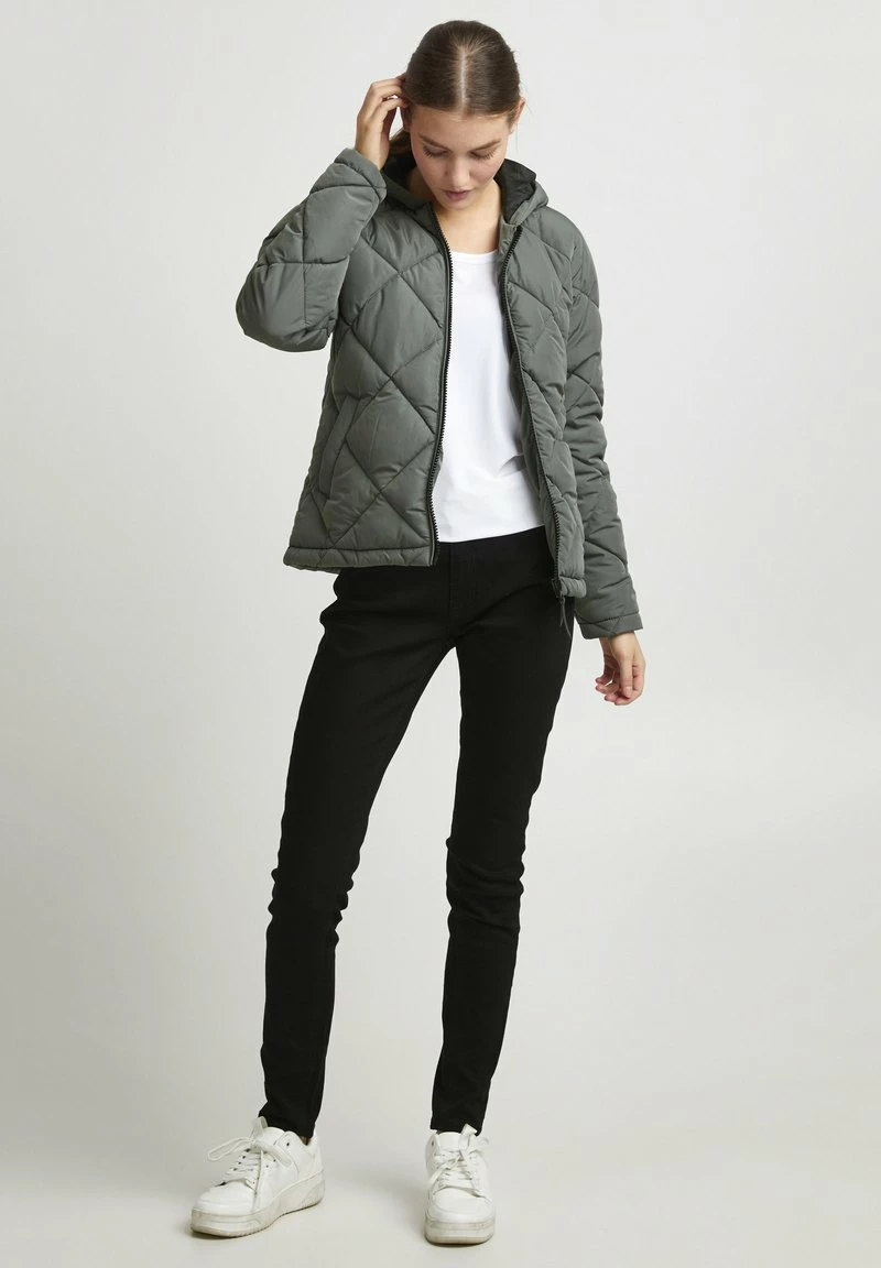 Oxmo OXSTACIE - Chaqueta De Invierno - Pewter , Mujer 2 Oxmo OXSTACIE - Chaqueta De Invierno - Pewter , Mujer - Imagen 2