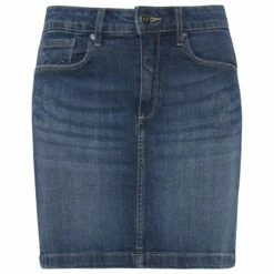 Oxmo OXADRIA - Falda Vaquera - Dark Ink , Mujer -Oxmo tienda en línea abc6ce5b8999412baf6488dc0dce033b