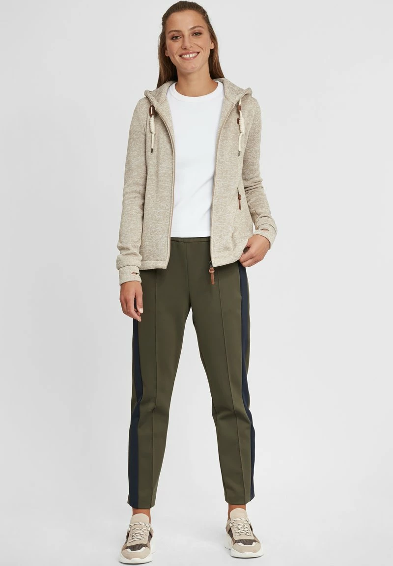 Oxmo OXTHORY - Sudadera Con Cremallera - Dune, Mujer 2 Oxmo OXTHORY - Sudadera Con Cremallera - Dune, Mujer - Imagen 2