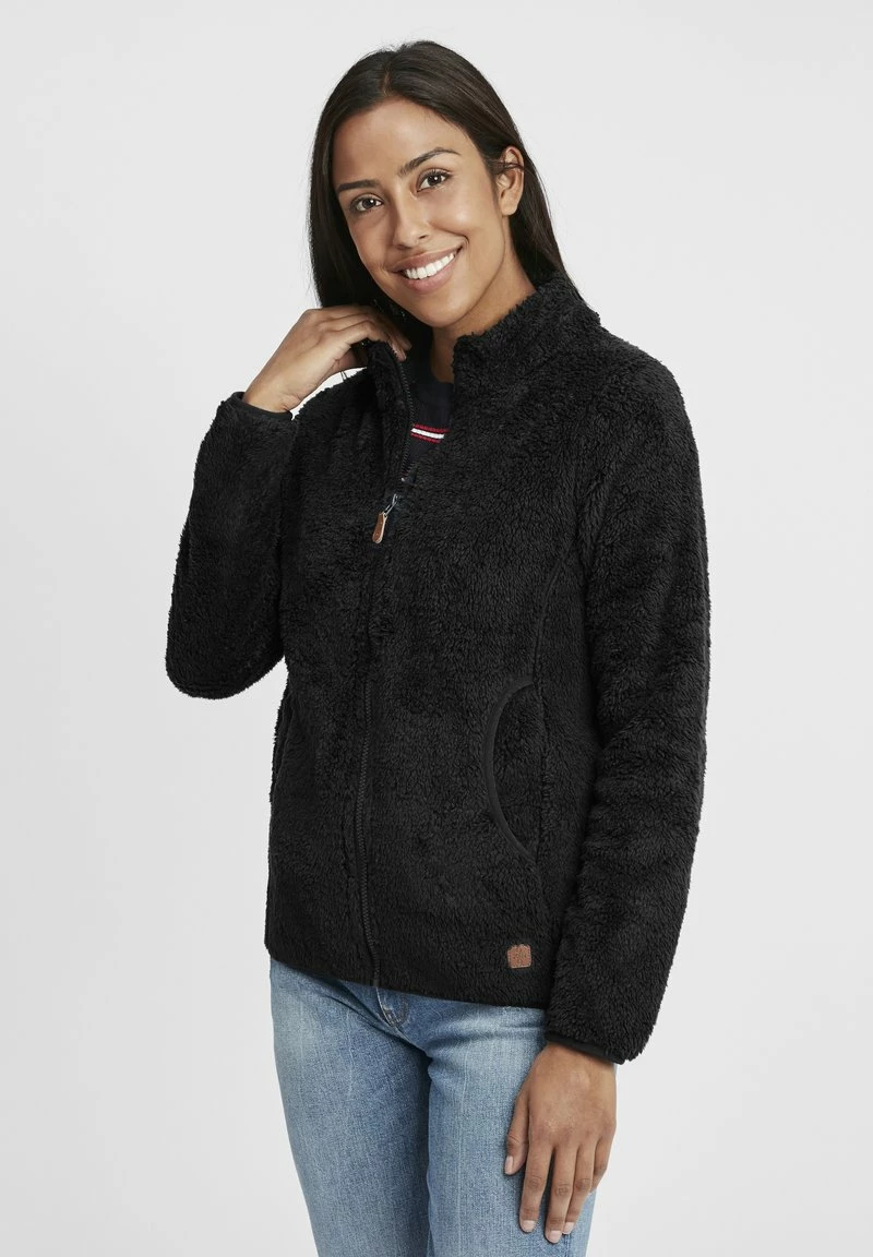 Oxmo OXTELSA - Sudadera Con Cremallera - Black , Mujer 1 Oxmo OXTELSA - Sudadera Con Cremallera - Black , Mujer