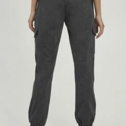 Oxmo OXHENNI - Pantalones Cargo - Dark Grey Melange , Mujer -Oxmo tienda en línea ae0594c2788646678dd7b31a7e0e1939