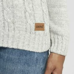 Oxmo OXPHIA - Jersey De Punto - Lig Grey M, Mujer -Oxmo tienda en línea aea40649f1af4ebc9d5dcc2f601c70e5