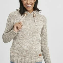 Oxmo OXPHILLA - Jersey De Punto - Dune , Mujer