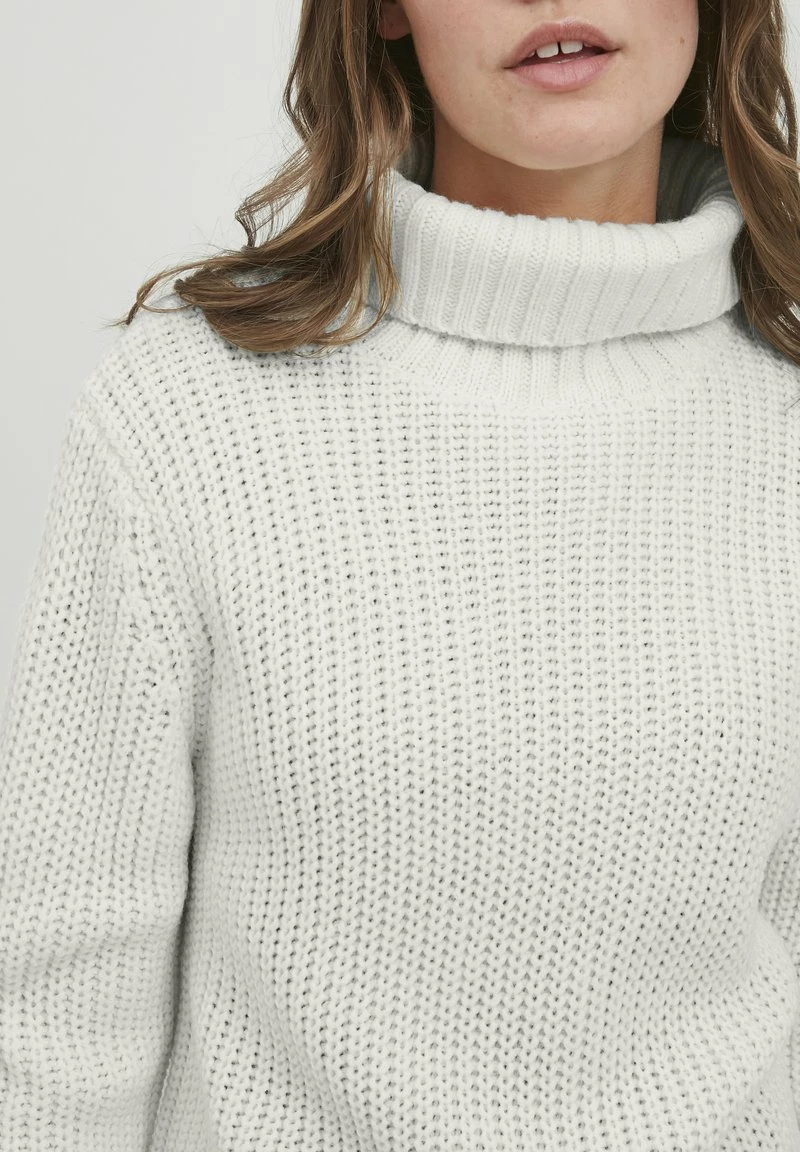 Oxmo OXNANNA - Jersey De Punto - Cloud Dancer , Mujer 4 Oxmo OXNANNA - Jersey De Punto - Cloud Dancer , Mujer - Imagen 4