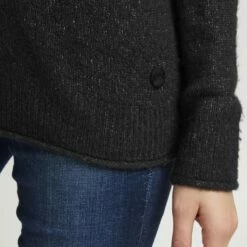 Oxmo OXILVA - Jersey De Punto - Dark Grey Melange, Mujer -Oxmo tienda en línea af02d5e2b1f045d3a3a59a2a87f1de8d