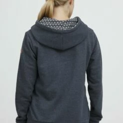 Oxmo OXULRIKA - Jersey Con Capucha - Total Eclipse Melange, Mujer -Oxmo tienda en línea af14e9a81bc249b0ab3fc03a372ed699