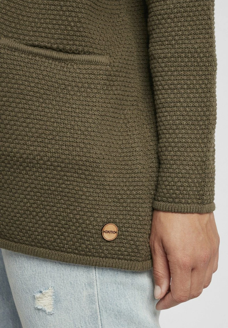 Oxmo OXHILDA - Chaqueta De Punto - Ivy Green , Mujer 5 Oxmo OXHILDA - Chaqueta De Punto - Ivy Green , Mujer - Imagen 5