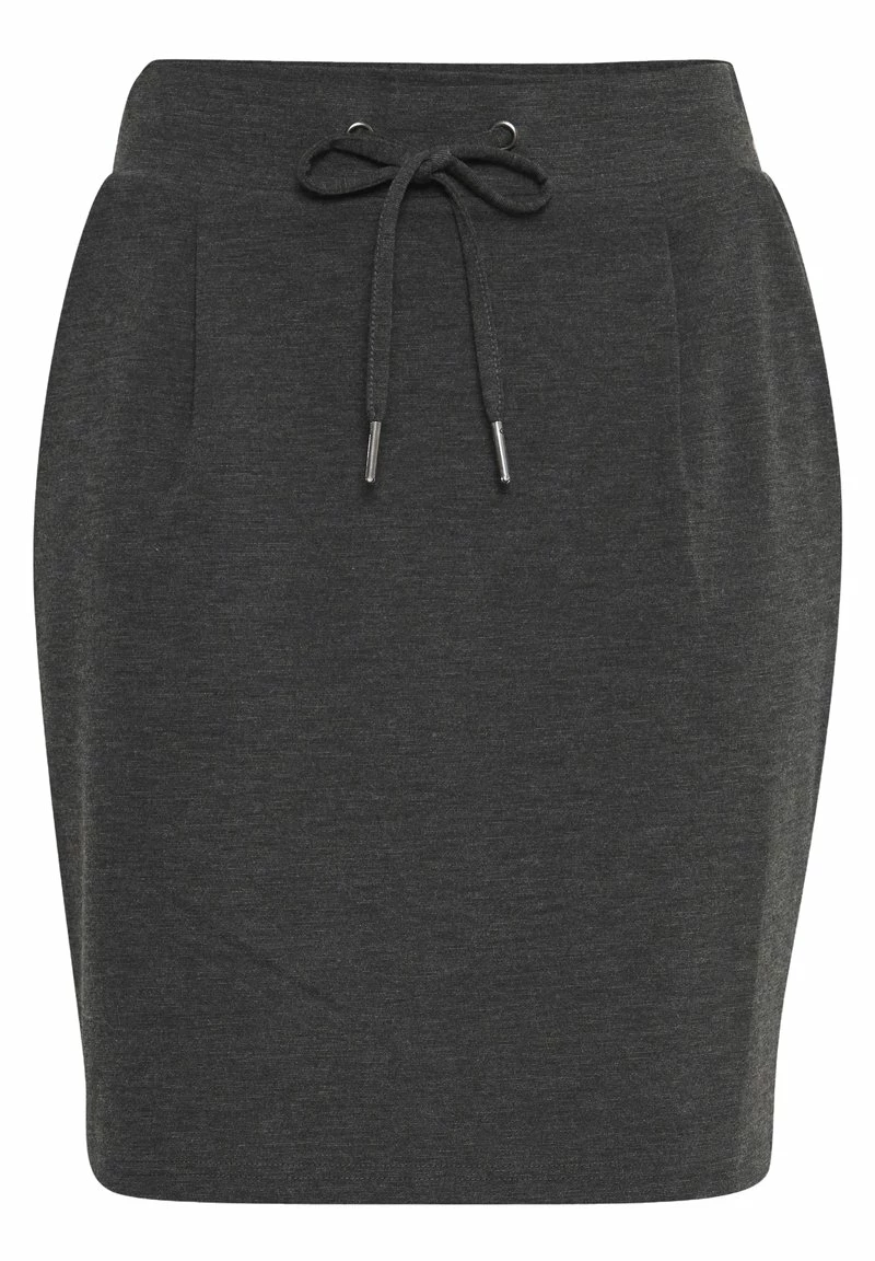 Oxmo OXARNA - Falda Acampanada - Medium Grey Melange , Mujer 4 Oxmo OXARNA - Falda Acampanada - Medium Grey Melange , Mujer - Imagen 4